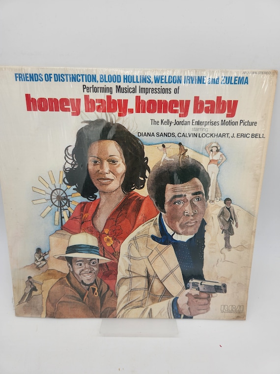 洋楽 Honey Baby, Honey Baby Soundtrack 1975 Honey Baby Honey Baby LP RCA APL1 0994 Soundtrack Album
