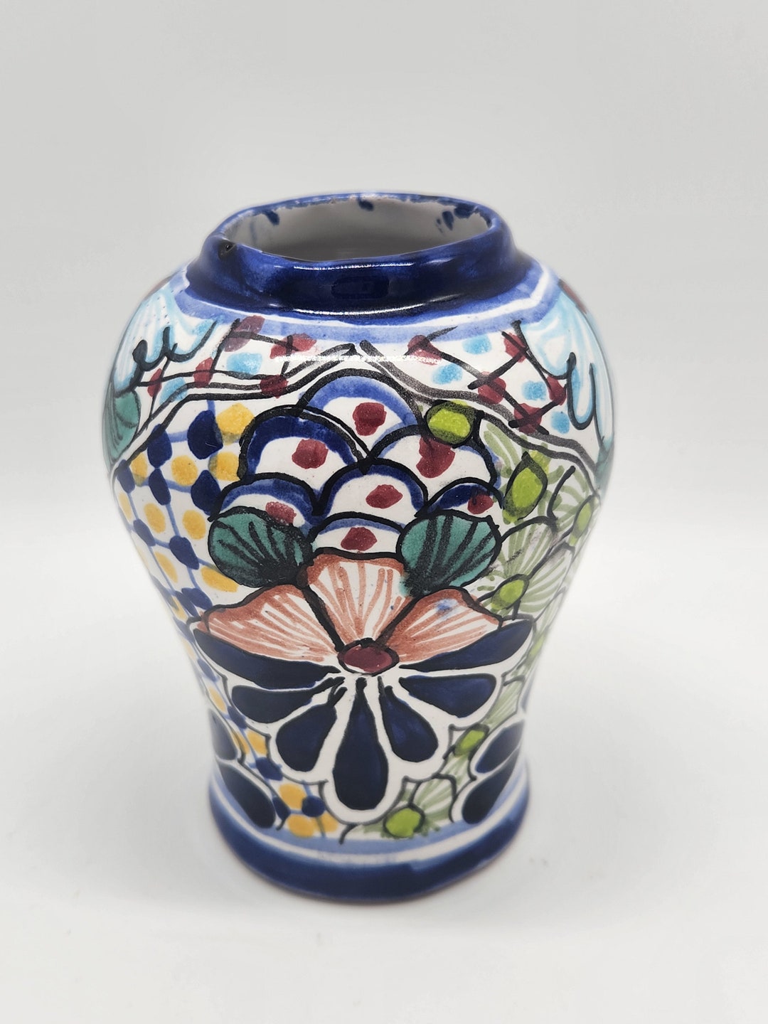 A. Mora Pottery Vase Mexico 4.75 Etsy