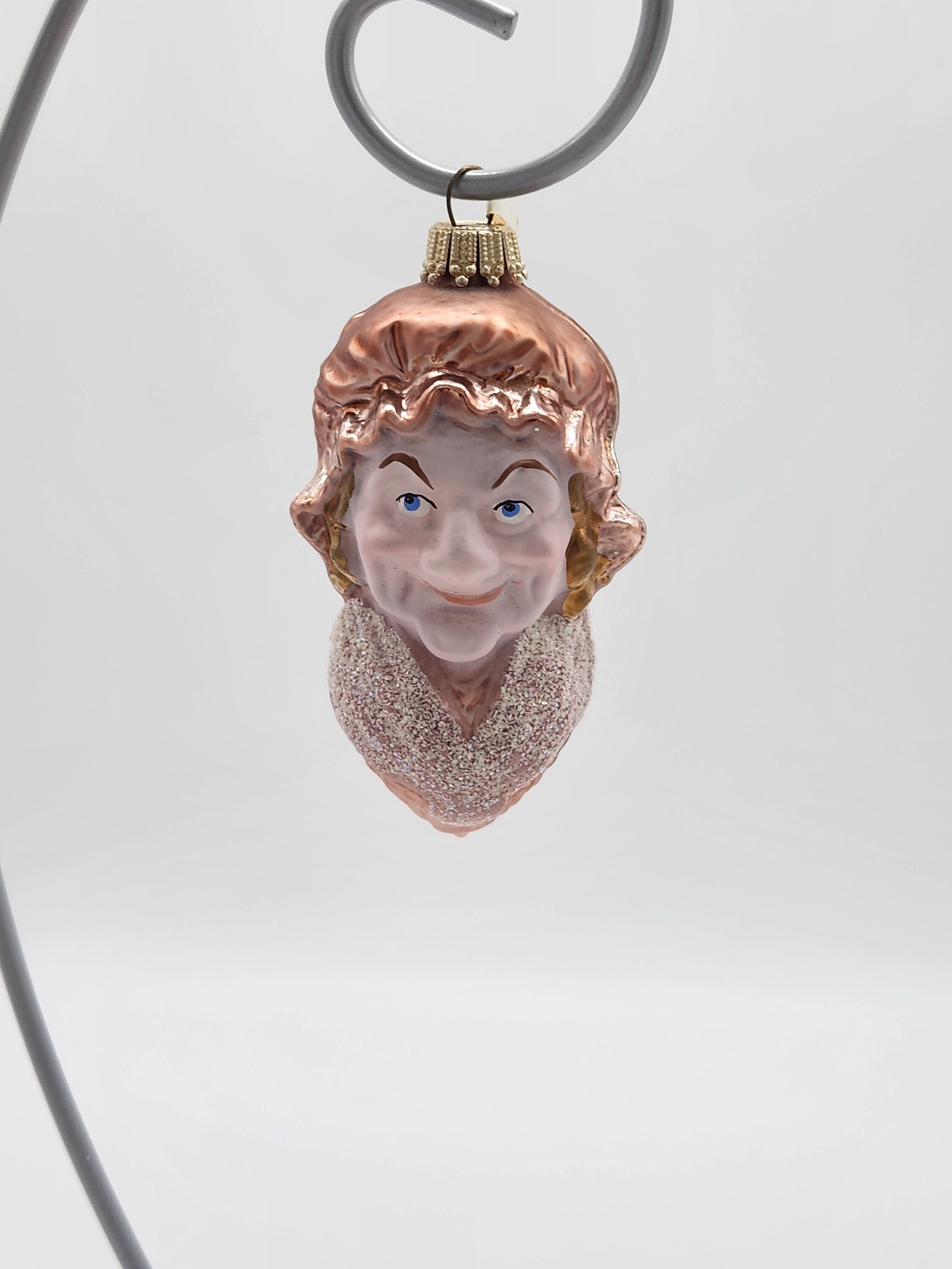 Signed Larry Fraga Old Lady Ornament Etsy