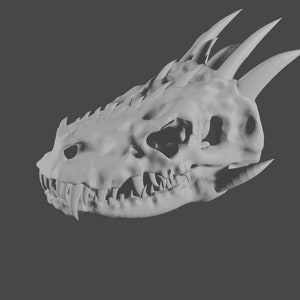 Dragon Skull - STL File