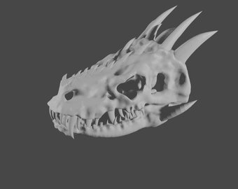 Dragon Skull - STL File