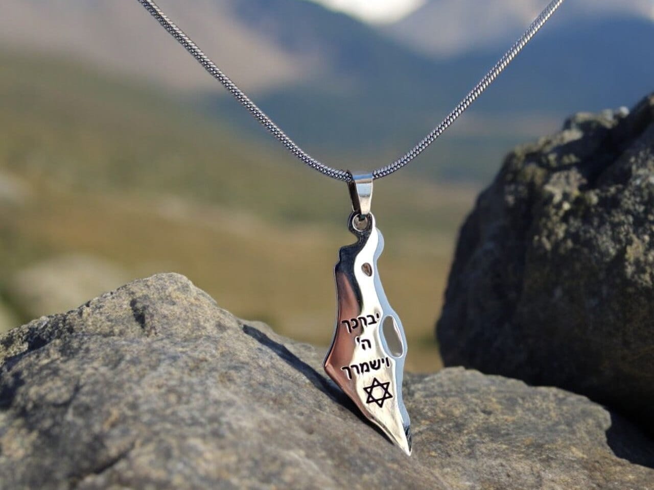 Israeli silver necklaces best sale
