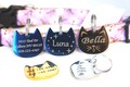 Personalized Cat Head ID Tag: Stainless Steel, Small Pet Collar,Cat Tag,Custom Engraved Cat Name Tag,Cat Collar Tag,Cat Name Tags for Collar product logo