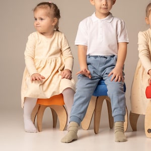 Stacking world, Foldable kids chair, Girl chairs, Stool for children,