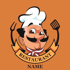 Restaurant & Chef Logo SVG Bundle | Kochen Designs für Cricut Silhouette | Bearbeitbare Vektordateien | Kommerzielle Nutzung | Sofort Download