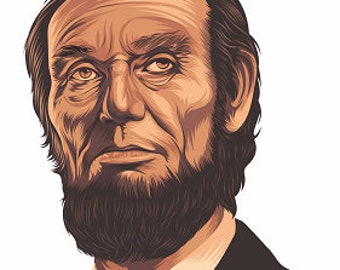 エイブラハム・リンカーン ベクター - エイブラハム・リンカーン