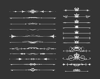 Document Border Designs | Seamless SVG, PDF, EPS | Certificate & Invitation Frames | Digital Download