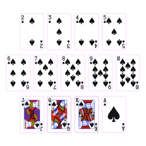 Playing Cards SVG Bundle | Aces, Poker Cards, Royal Flush | Vector Cut Files | Cricut Silhouette Compatible | Instant Download