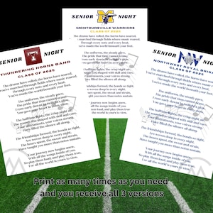 Senior Band Gifts, Band Senior Night Gift, High School Band, MarchingBand Gifts, Orchestra Gifts, Senior Chorus Gifts, Choir, Marching Band