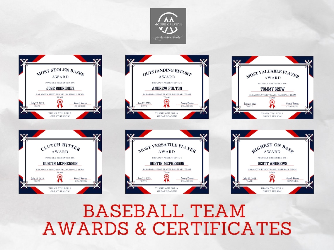 Editable Baseball Award Certificates - Il 1140xN.5048119858 Fpdf