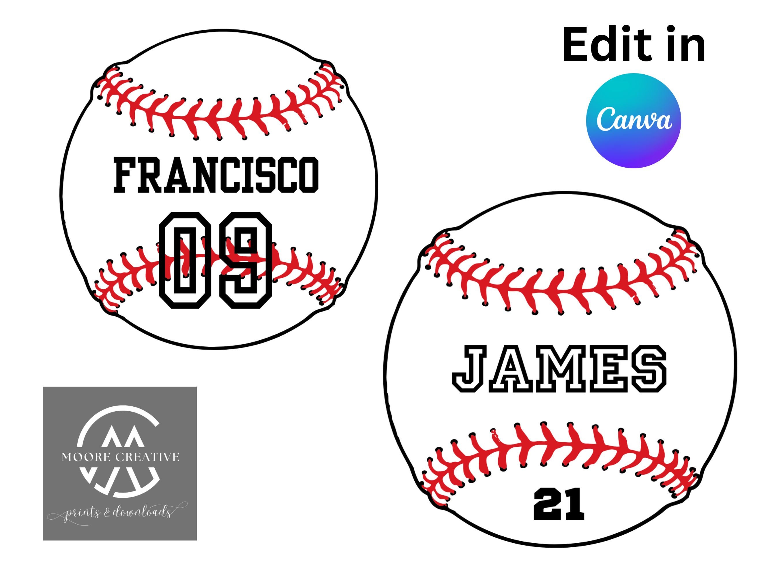 Baseball Hotel Door Sign, Locker Decoration Name Tag, Baseball ...