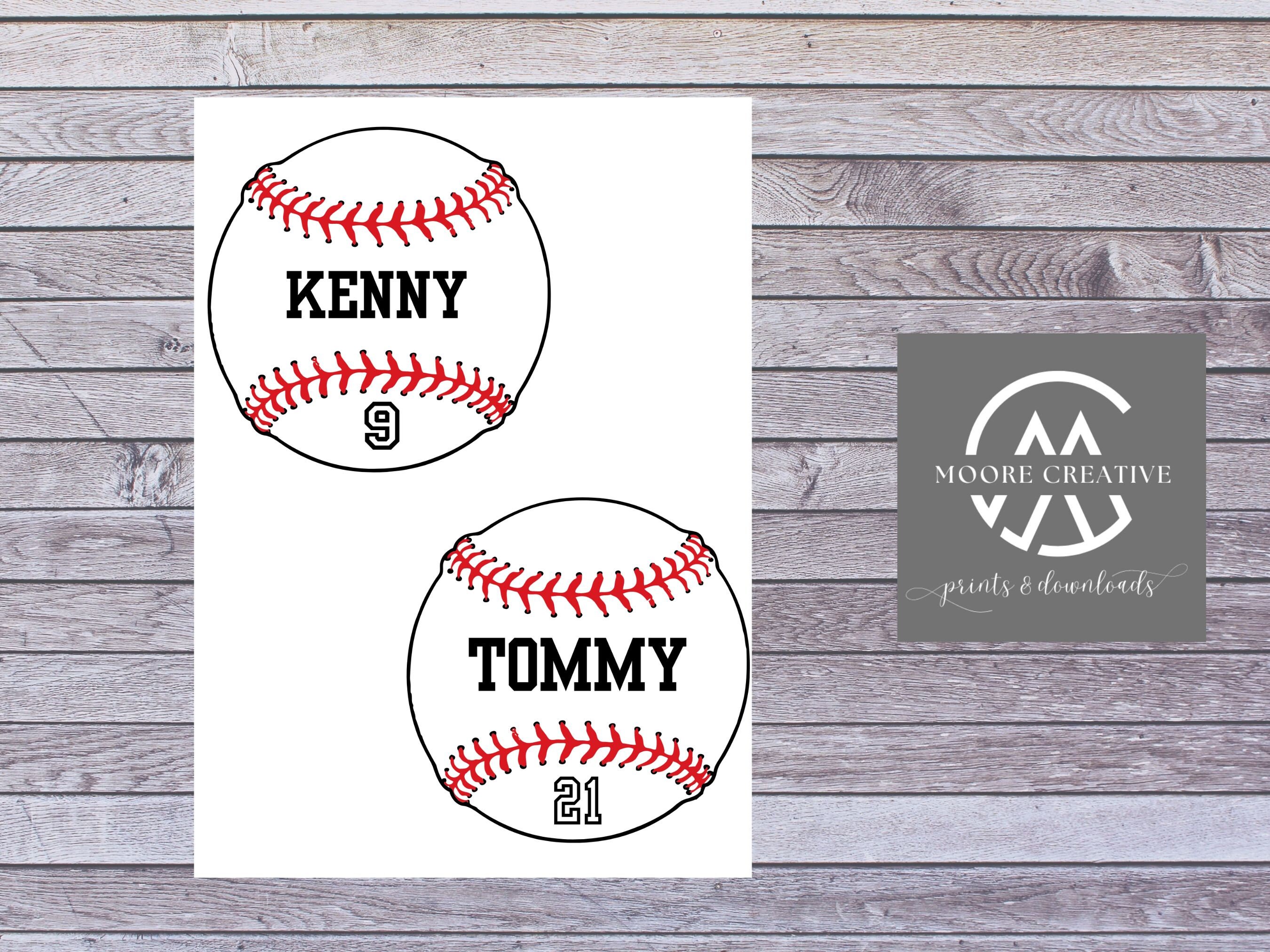 Baseball Custom Tags 5 Inch Editable Tags Favor Bag Tags Baseball Team ...