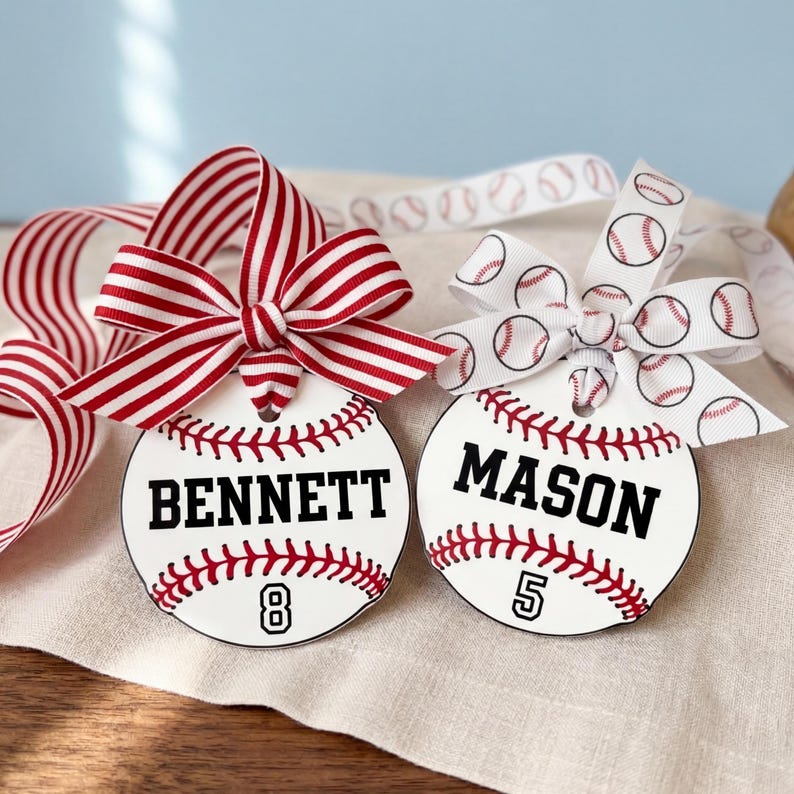 Baseball Favor Tags Baseball Game Day Snack Bag Tag Baseball Bag Tag ...
