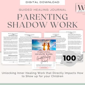 Parenting Shadow Work Journal | Conscious Parenting Workbook | Inner Child & Cycle-Breaking Healing | Printable PDF
