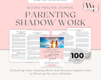 Journal de travail parental parallèle | Cahier d'exercices sur la parentalité consciente | Guérison intérieure de l'enfant et rupture du cycle | PDF imprimable