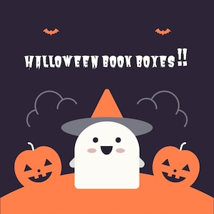 Halloween Themed Mystery Book Boxes !!
