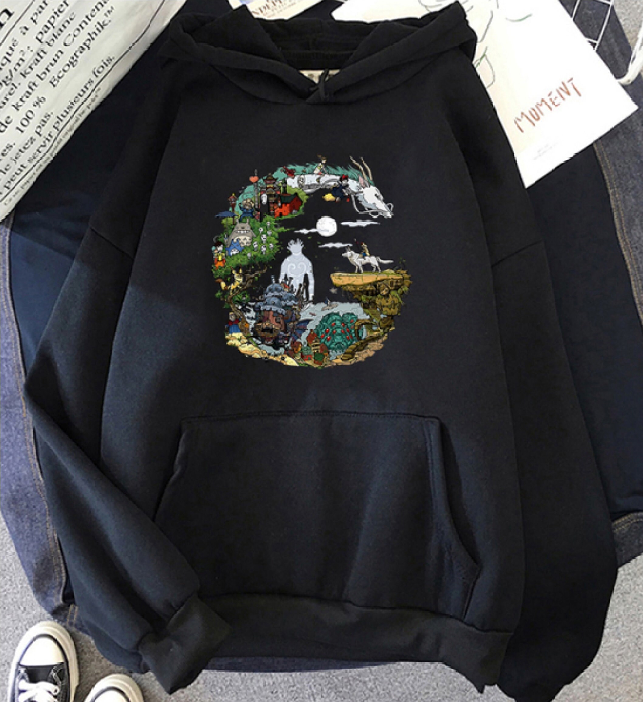 Studio ghibli hoodie - Etsy France