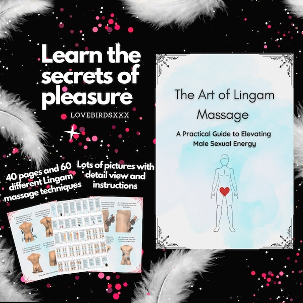 The Art of Lingam Massage: A Christmas Guide to Elevating Male Sexual Energy. Best Gift for Him from Her.