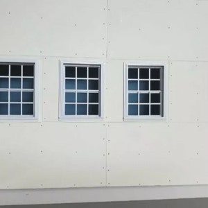ECB 3D-Druck 1/24 oder 1/25 Fenster für Garage oder Haus Dioramen (4) G-Skala