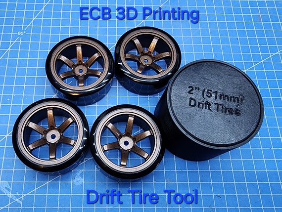 ECB 3Dプリント 2インチドリフトホイールツール - Etsy 日本