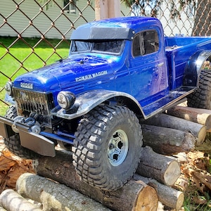 ECB 3D Printing 1/10 Power Wagon Front Winch Bumper