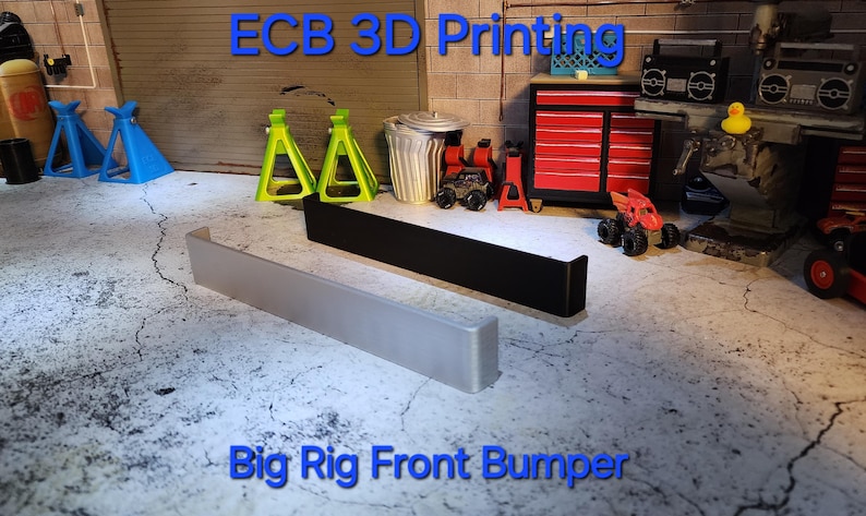 ECB 3D Printing Big Rig Front Bumper for the Tonka Winnebago - Etsy