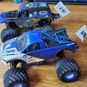 ECB 3D Printing Losi LMT Black Flag Holder, Monster and Mega Trucks