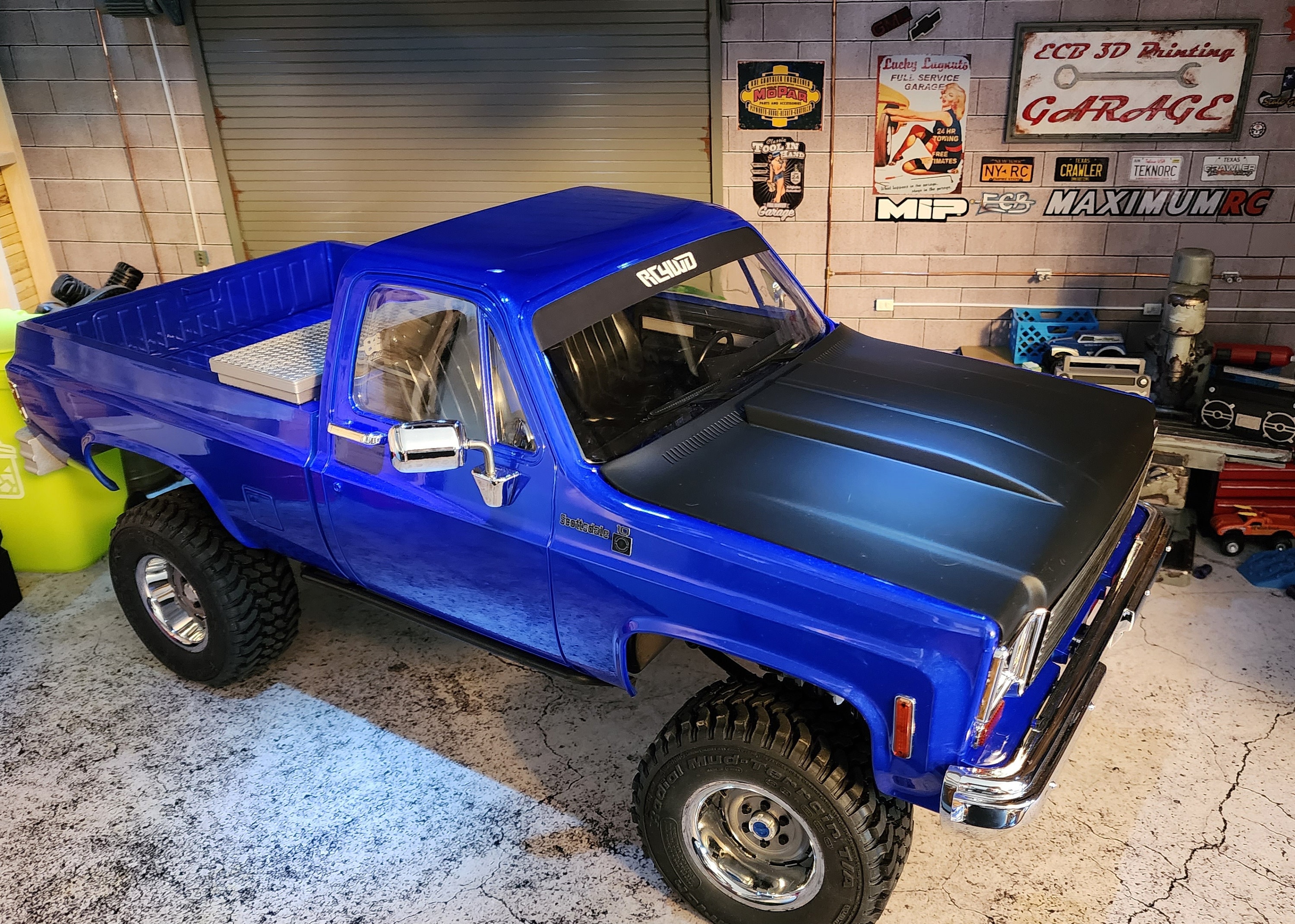 クローラーボディー  チェロキーピックアップ INJORA 313 ミリメートルホイールベースピックアップトラック