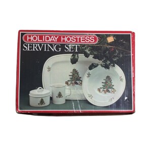 Holiday Hostess Serving Set