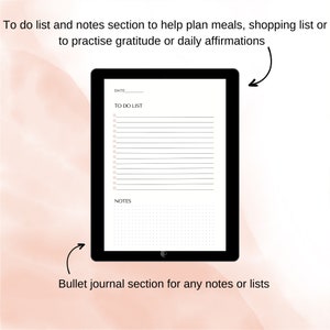 Digital To Do list, daily planner, printable, GoodNotes journal , weekly planner, digital planner, printable, GoodNotes