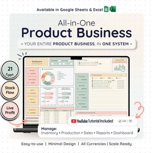Small Business Management Spreadsheet Google Sheets Excel Inventory Tracker Invoice Bookkeeping Expense Sales Order Dashboard Template