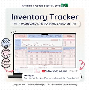 Planilha de Controle de Estoque, Planilhas Google, Excel, Modelo de Gerenciamento de Estoque, Produtos, Materiais, Organizador de Armazém para Pequenas Empresas