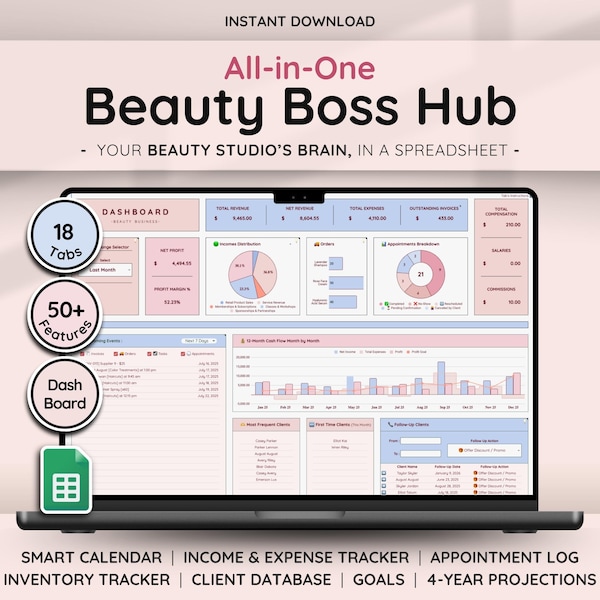 Salon Tracker Barber - Etsy