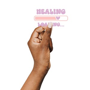 Healing Loading Sticker; Mental Health Stickers, Therapy Sticker, Trauma Sticker, Mental Health Matters, Depression Sticker