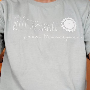 French Teacher T-shirt • Teacher Gift • Educator • School • Comfortable • French • français