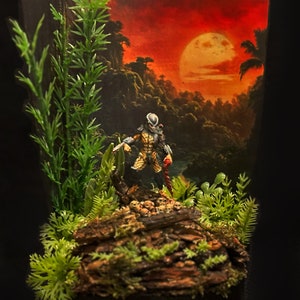 Predator Movie Handmade Miniature Diorama