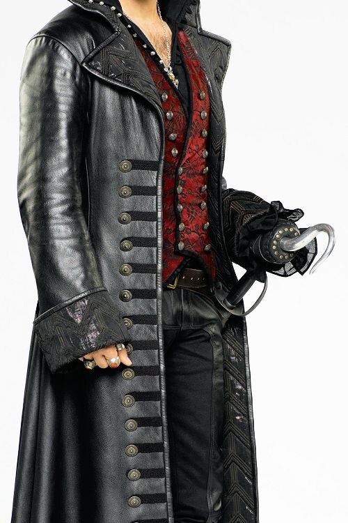 Captain hook jacket hotsell once upon a time