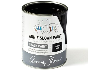 Pintura de tiza Annie Sloan® Negro ateniense