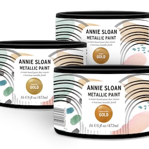 NEW! Annie Sloan Metallic Paints