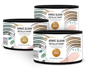 NEW! Annie Sloan Metallic Paints