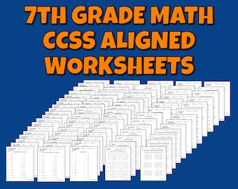 Sixth Grade Math Common Core Assessment Printable Practice Test - Etsy