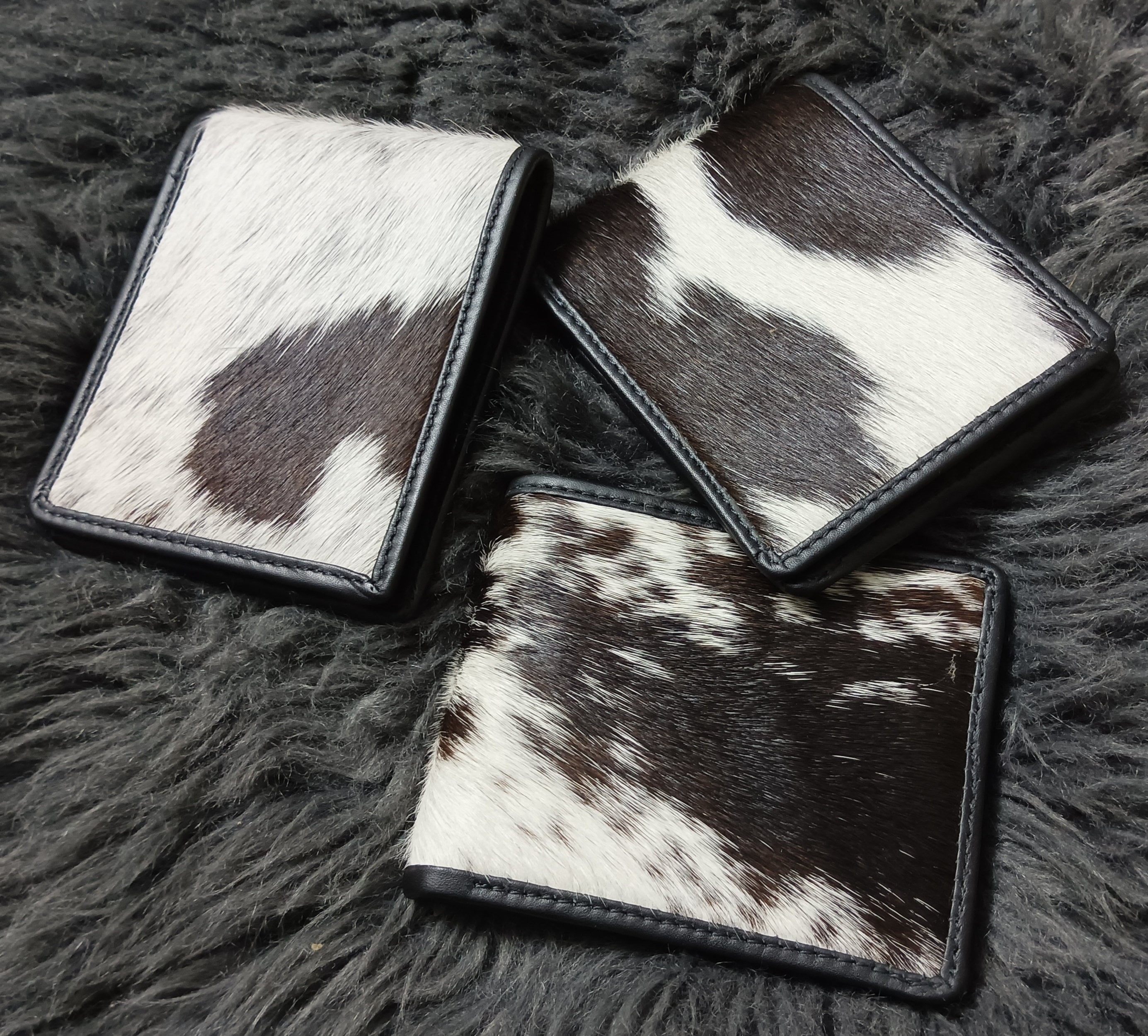 HGSC 22FW Head Layer Cowhide Men's and Women's Wallet Card Bag