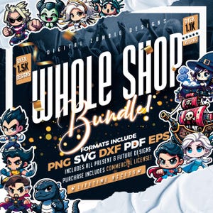 Whole Shop Svg Ultimate Mega Bundle of Clip Art & Image Files designs for svg, png, cricut t-shirt svg in one all in one Svg bundle file