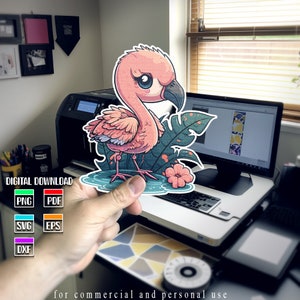 Pink flamingo svg clip art cartoon flamingo pink baby flamingo png
