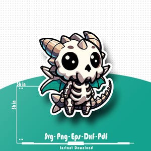 Dnd Dracolich svg clipart, dungeon and dragons character virtual token, digital D&D Character