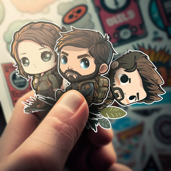 The Last of Us svg bundle, chibi clipart, instant Download, Digital Download// Digital Art//