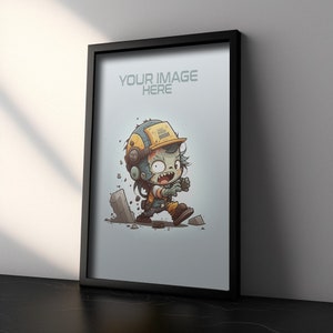 Modern Canvas Mockup, Leaning Canvas, Digital Download, Aspect Ratio, Downloadable,PSD