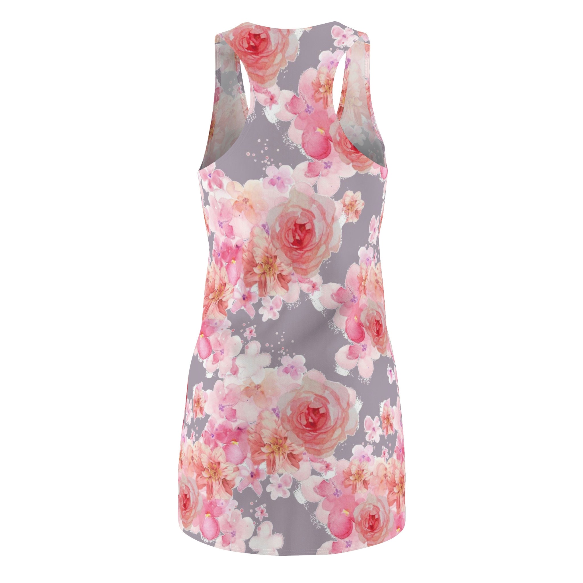 Flower Women's Cut & Sew Racerback Dress