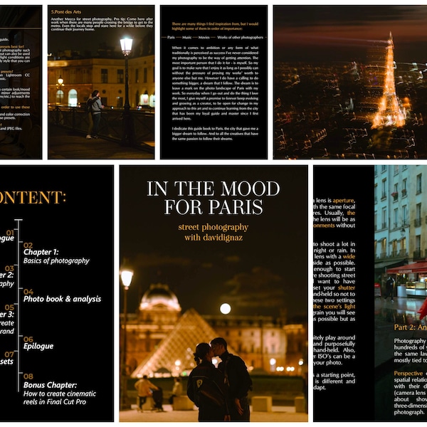 Paris Photography Guide - "In the Mood for Paris"