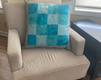 Patchwork gewatteerd kussenpatroon - pdf